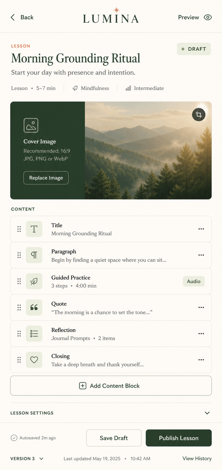 Create & Edit — editor cho Content Creator